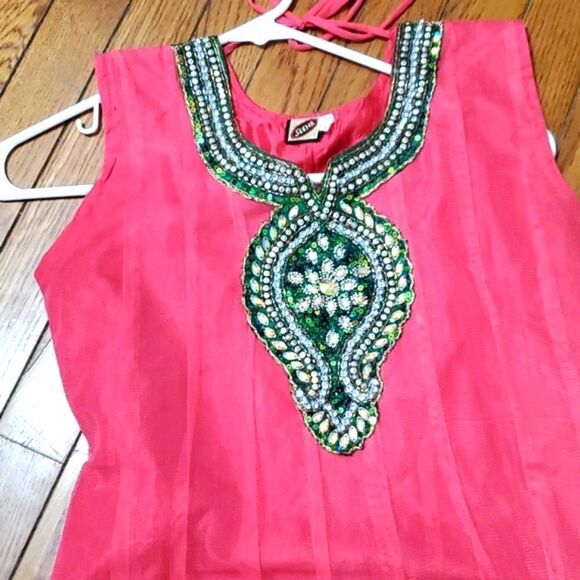 TOP Indian shalwar pink - Picture 5 of 6